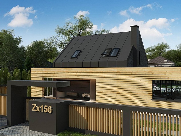 Проект дома Zx156