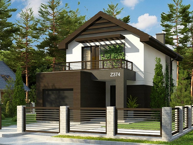 Проект дома Z374