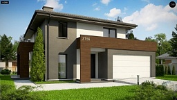 Проект дома Z156